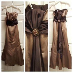 David's Bridal prom dress